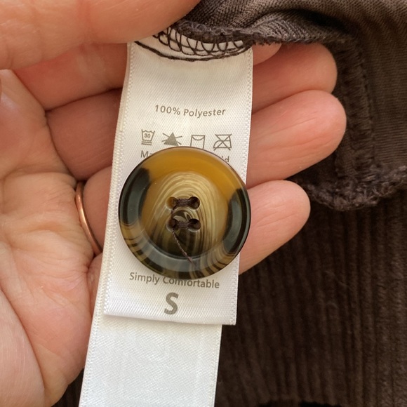 2/$30 Lularoe Berlin jacket brown corduroy - Picture 4 of 4